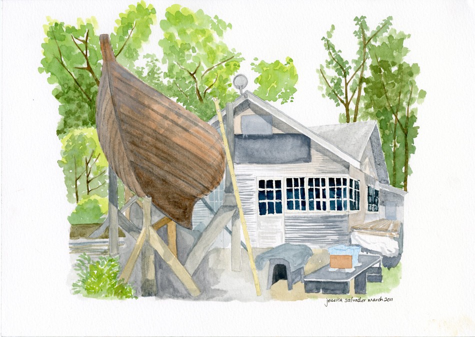 Ward Island Cabin Boat